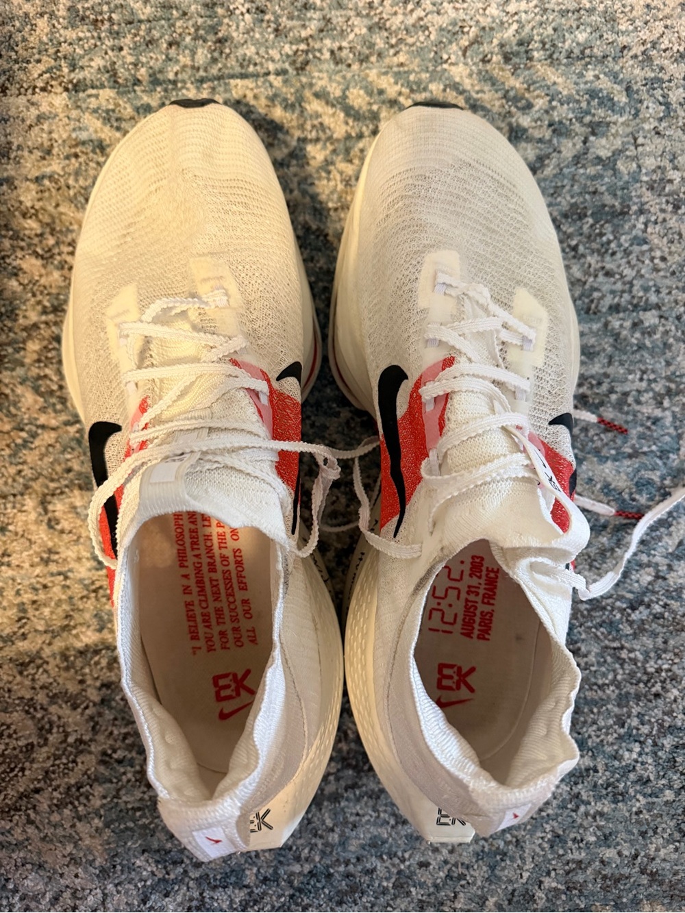 Limited Edition Nike Air Zoom Alphafly Next% 2 Eliud Kipchoge “Paris”